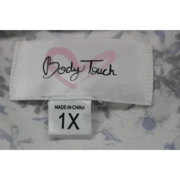 Body Touch Long Sleeve Pajama Gown-Size 1X-Very soft - Picture 4 of 9